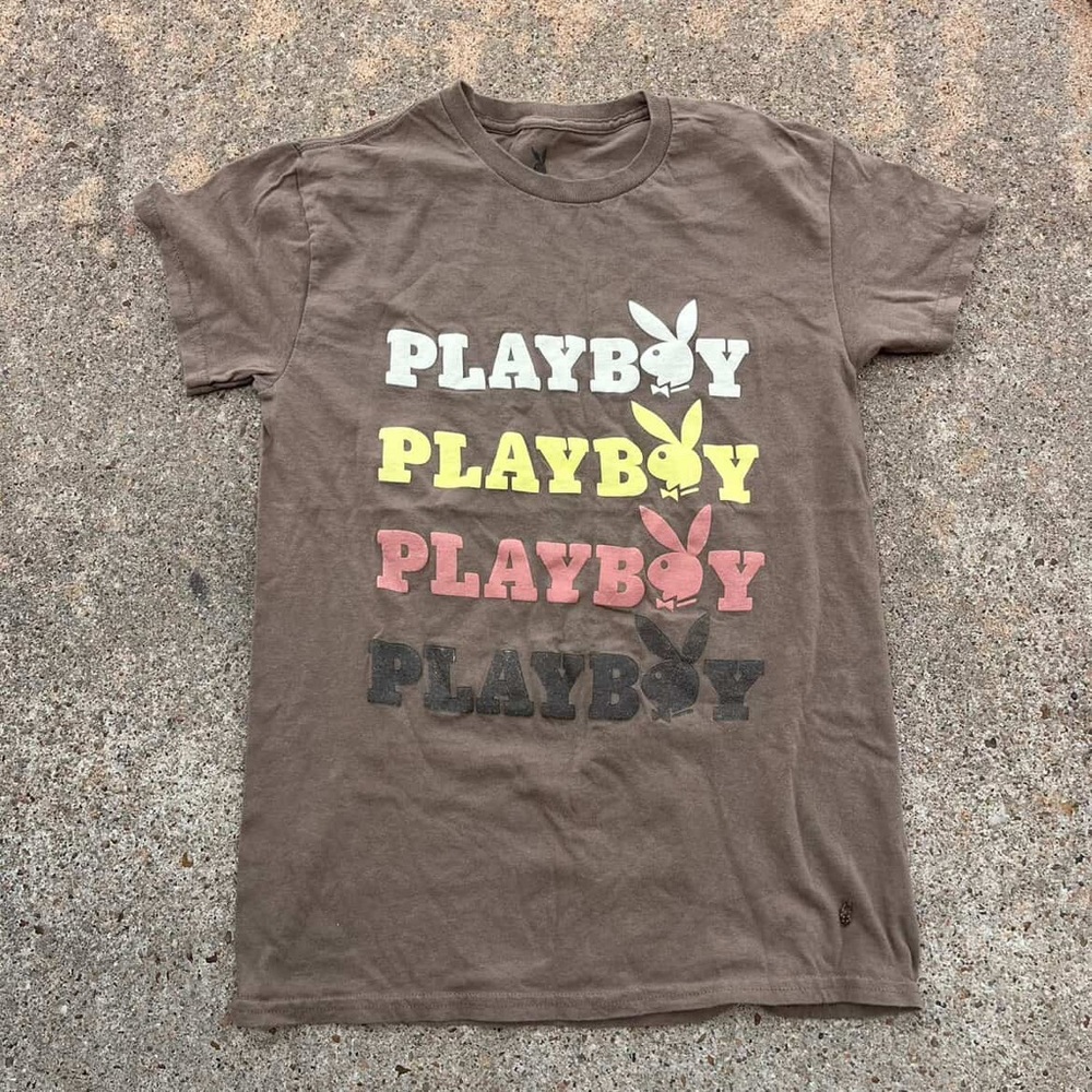 Playboy shirt brown ￼